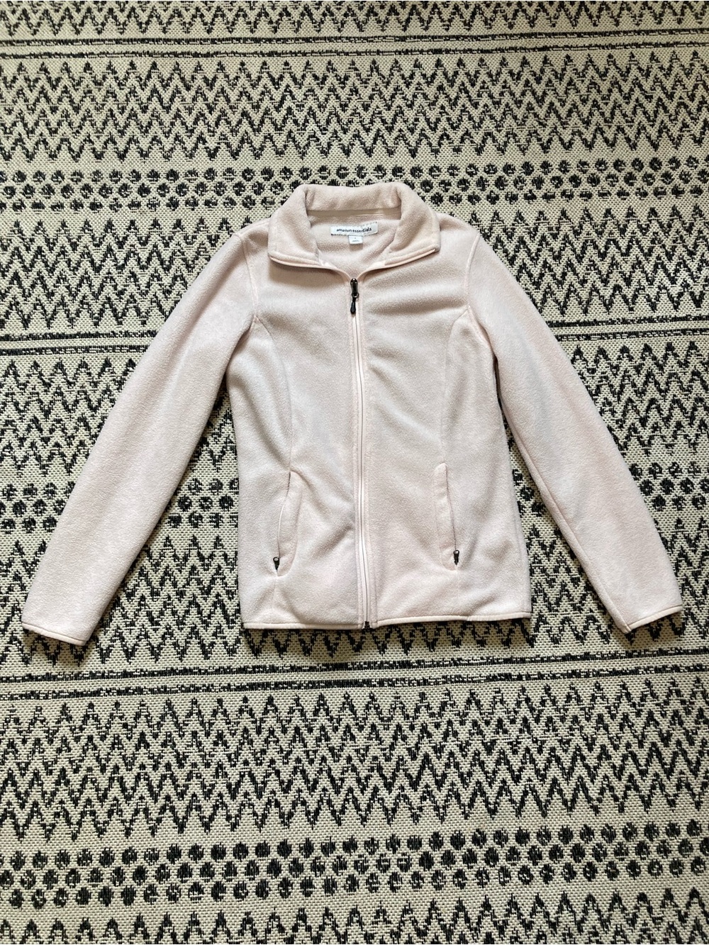 Amazon Women’s Light Pink Fleece Jacket
